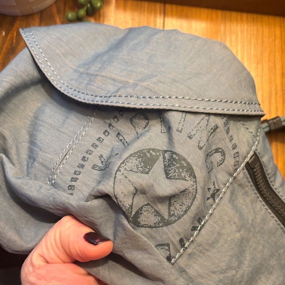 Kipling Slate Blue Crossbody or Fanny Bag - Picture 2 of 9